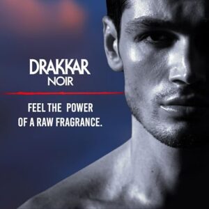 Guy Laroche Drakkar Noir, Iconic Designer Fragrance, Intense & Powerful Eau de Toilette, Fougere Blend