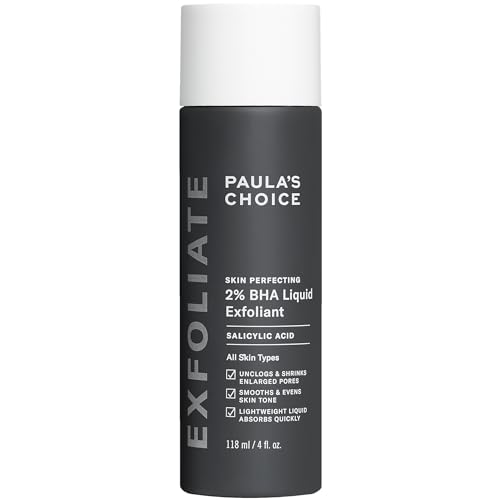 Paula’s Choice SKIN PERFECTING 2% BHA Liquid Salicylic Acid Exfoliant-Facial Exfoliant for Blackheads