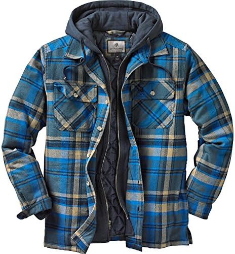 Legendary Whitetails Men’s Maplewood Hooded Shirt Jacket