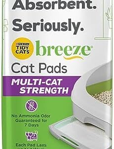 Purina Tidy Cats Cat Litter Breeze Pads Refill Pack Multi Cat Litter Pads – 8 ct. Bag