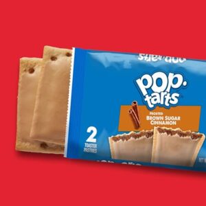 Pop-Tarts Toaster Pastries, Breakfast Foods, Kids Snacks, Frosted Brown Sugar Cinnamon, Value Pack (64 Pop-Tarts)