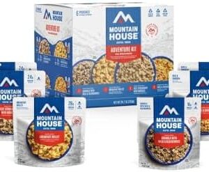 Mountain House Adventure Weekender Kit | Freeze Dried Camping & Backpacking Food | 12 Servings