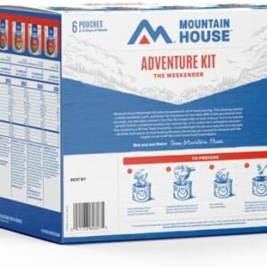 Mountain House Adventure Weekender Kit | Freeze Dried Camping & Backpacking Food | 12 Servings