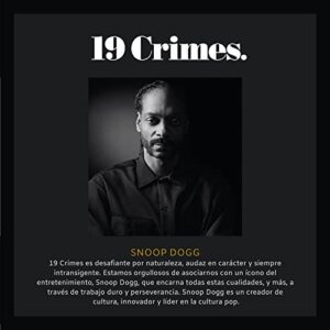 19 Crimes Cali Red Wine 2020 by Snoop Dogg (750 ml)