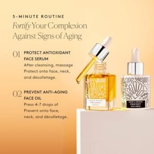 Naked & Thriving Limited Edition Day Set | Protect Antioxidant Day Serum (30 mL) + Prevent Anti-Aging Face Oil