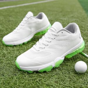 THESTRON New Men Golf Shoes 8 Spikes Professional Outdoor Golf Sport Sneaker for Men