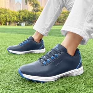 THESTRON New Men Golf Shoes 8 Spikes Professional Outdoor Golf Sport Sneaker for Men